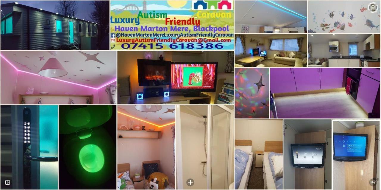 Haven Marton Mere Luxury Autism Friendly Caravan Blackpool Exterior foto