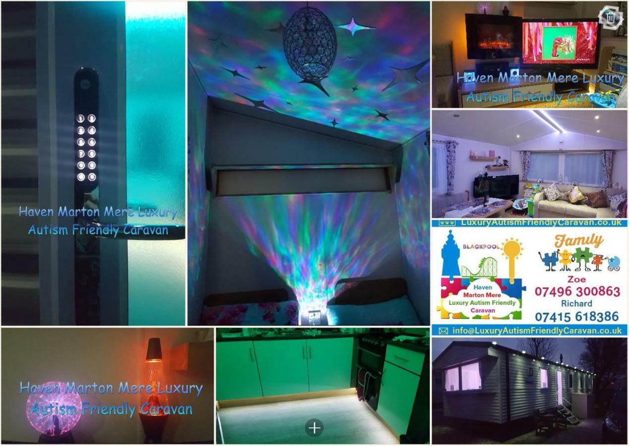 Haven Marton Mere Luxury Autism Friendly Caravan Blackpool Exterior foto
